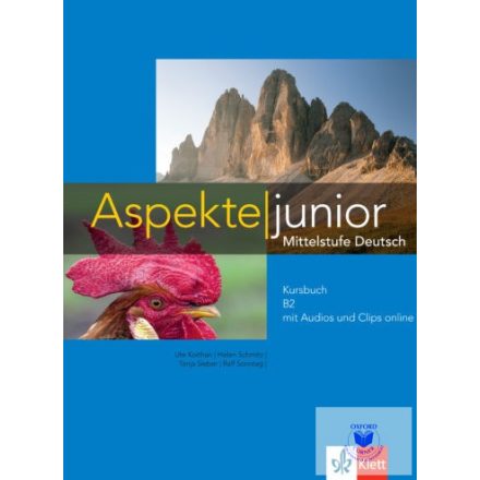 Aspekte junior B2 Kursbuch mit Audios und Clips online