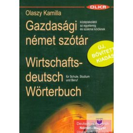   Gazdasági Német Szótár - Wirtschaftsdeutsch Workbook (Új, Bövített)