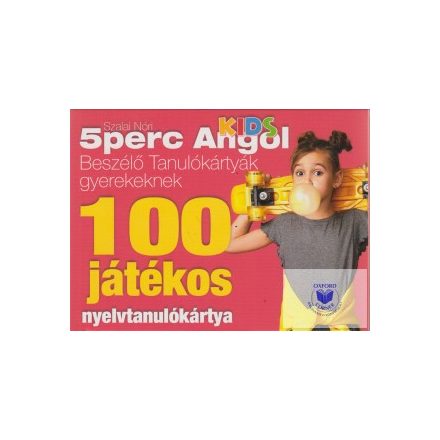 5 PERC ANGOL - Kids 100 játékos tanulókártyák gyerekeknek