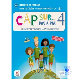 Cap sur pas á pas 4 Livre + Cahier