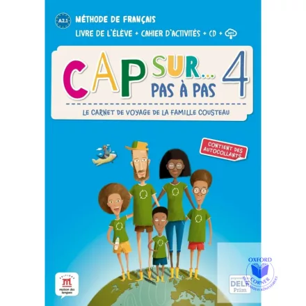 Cap sur pas á pas 4 Livre + Cahier
