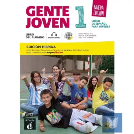 Gente joven 1 Nueva edición - Edición híbrida - Libro del alumno