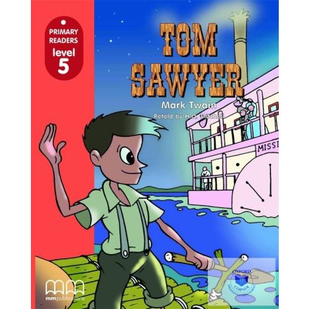 Primary Readers Level 5: Tom Sawyer with CD-ROM