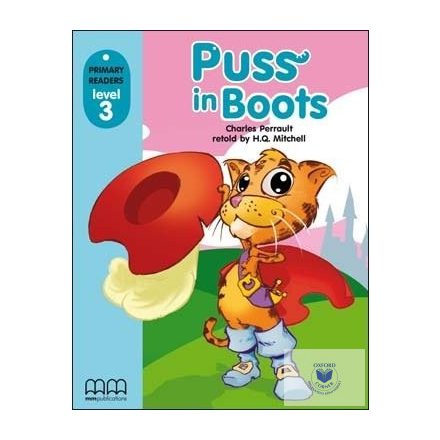 Primary Readers Level 3: Puss In Boots with CD-ROM