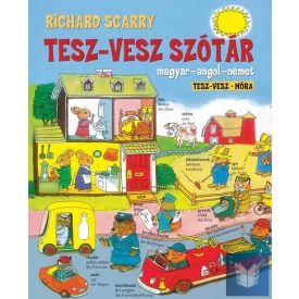 Tesz-Vesz szótár - magyar-angol-német