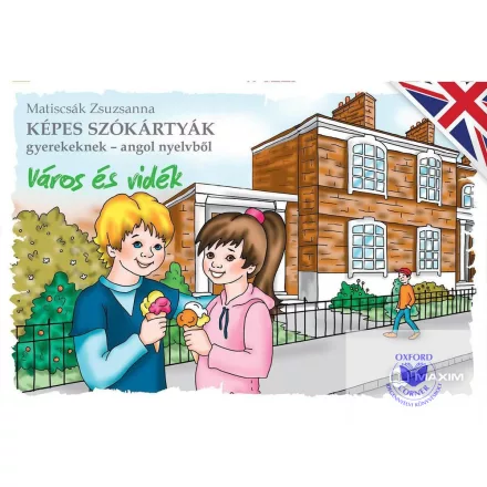 Képes szókártyák gyerekeknek angol nyelvből - Város és vidék