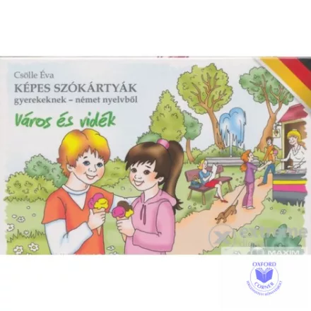 Képes szókártyák gyerekeknek német nyelvből - Város és vidék
