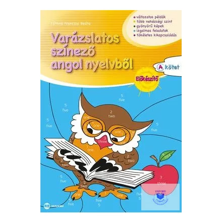 Varázslatos színező angol nyelvből Előkészítő „A” kötet