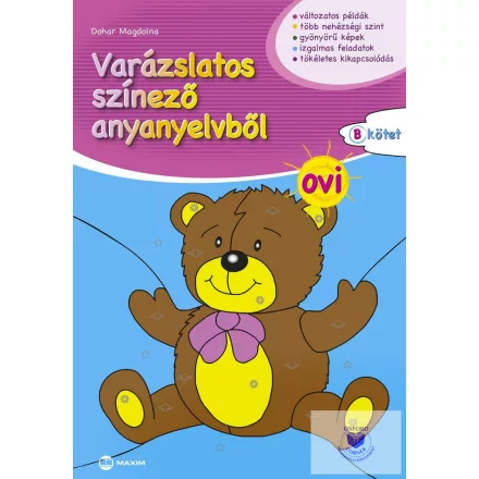 Varázslatos színező anyanyelvből OVI B kötet