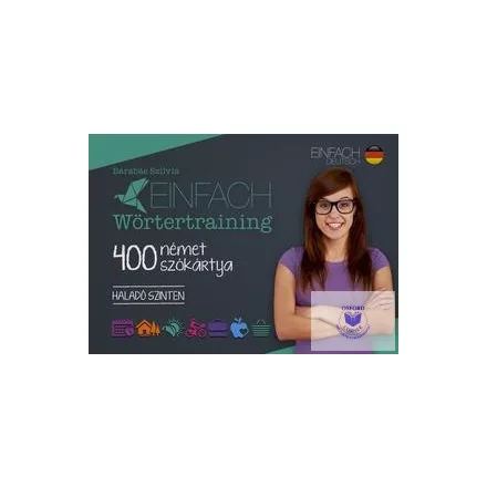 Einfach Wörtertraining - 400 német szókártya - Haladó szinten