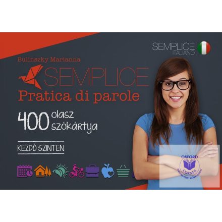 Semplice Pratica di parole - 400 olasz szókártya - Kezdő szinten