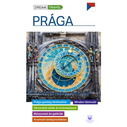 Prága útikönyv - kivehető térképmelléklettel (Dream Travel)