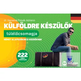   Külföldre készülők túlélőcsomagja: Német alapszókincs kezdőknek 222 szókártyán