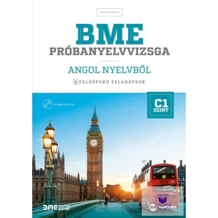 BME próbanyelvvizsga angol nyelvből - 8 felsőfokú feladatsor C1 szint (CD-vel)