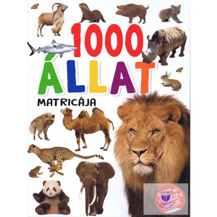1000 Állat matricája