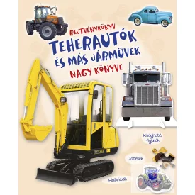   Rejtvénykönyv - Teherautók és más járművek nagy könyve