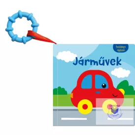 Textilkönyv rágókával - Járművek