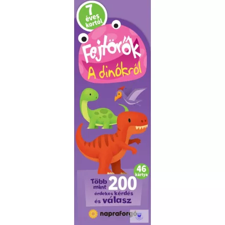 Fejtörők - A dinókról 7 éves kortól