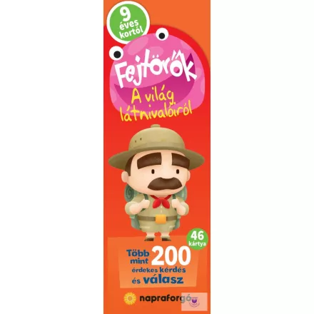 Fejtörők - A világ látnivalóiról 9 éves kortól