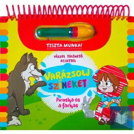 Varázsolj színeket! - Piroska és a farkas