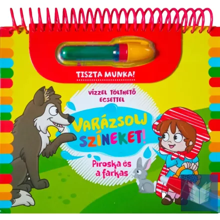 Varázsolj színeket! - Piroska és a farkas