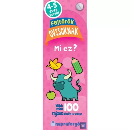 Fejtörők ovisoknak - Mi ez?