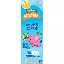 Fejtörők ovisoknak - Az első szavak