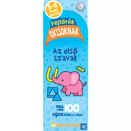 Fejtörők ovisoknak - Az első szavak