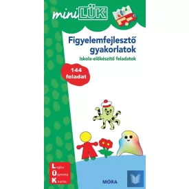   Figyelemfejlesztő gyakorlatok - Iskola-előkészítő feladatok