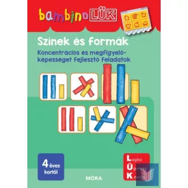   Színek és formák - Koncentrációs és megfigyelőképességet fejlesztő feladatok