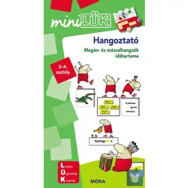   Hangoztató - Magán- és mássalhangzók időtartama 2–4. osztály