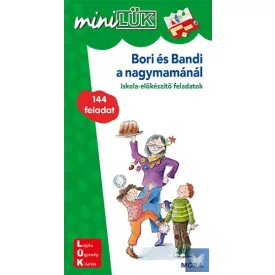   Bori és Bandi a nagymamánál - Iskola-előkészítő feladatok
