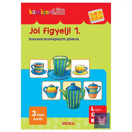 Jól figyelj! - Koncentrációfejlesztő játékok 3-5 éveseknek