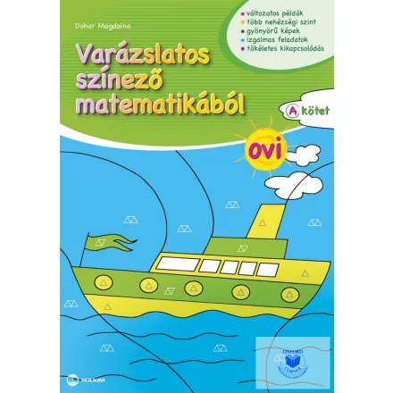 Varázslatos színező matematikából OVI A kötet