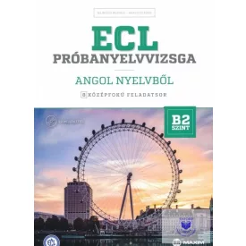   ECL próbanyelvvizsga angol - 8 középfokú feladatsor - B2 szint (CD-vel)