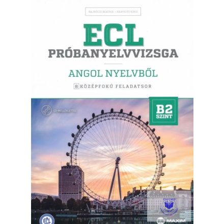 ECL próbanyelvvizsga angol - 8 középfokú feladatsor - B2 szint (CD-vel)
