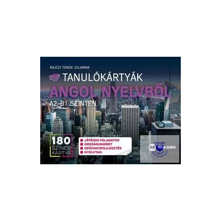 Tanulókártyák angol nyelvből - A2-B1 szinten