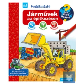 Járművek az építkezésen - Foglalkoztató