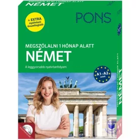   PONS Megszólalni 1 hónap alatt Németül + CD és Online hanganyag