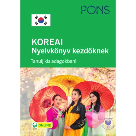 PONS KOREAI Nyelvkönyv kezdőknek plusz ONLINE hanganyag