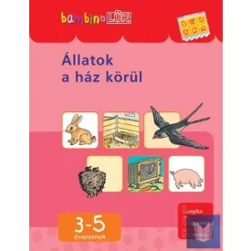 Állatok a ház körül - 3-5 éveseknek