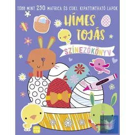 Hímes tojás - színezőkönyv