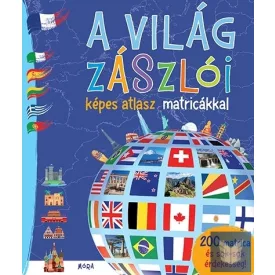 A világ zászlói - képes atlasz matricákkal