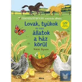   Lovak, tyúkok és más állatok a ház körül - Természetbúvár matricás album