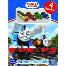 Thomas – Játékos mesekönyv 4 figurával