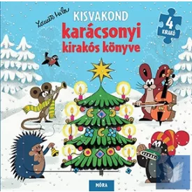 Kisvakond karácsonyi kirakós könyve