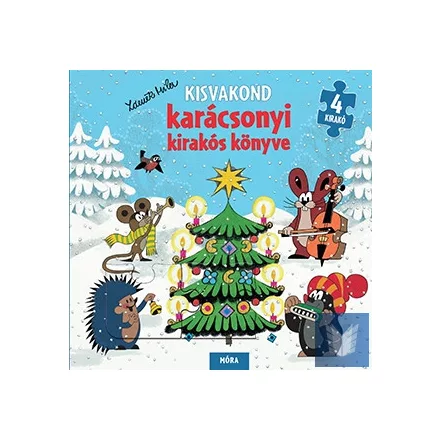 Kisvakond karácsonyi kirakós könyve