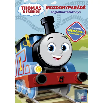 Thomas - Mozdonyparádé - Foglalkoztatókönyv - Kivágható memóriakártyákkal