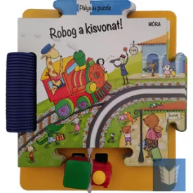 Puzzle és pálya - Robogj, kisvonat!