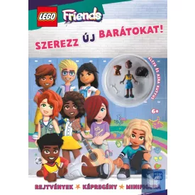   Lego Friends - Szerezz új barátokat! - Aliya és Aira kutyus minifiguráival